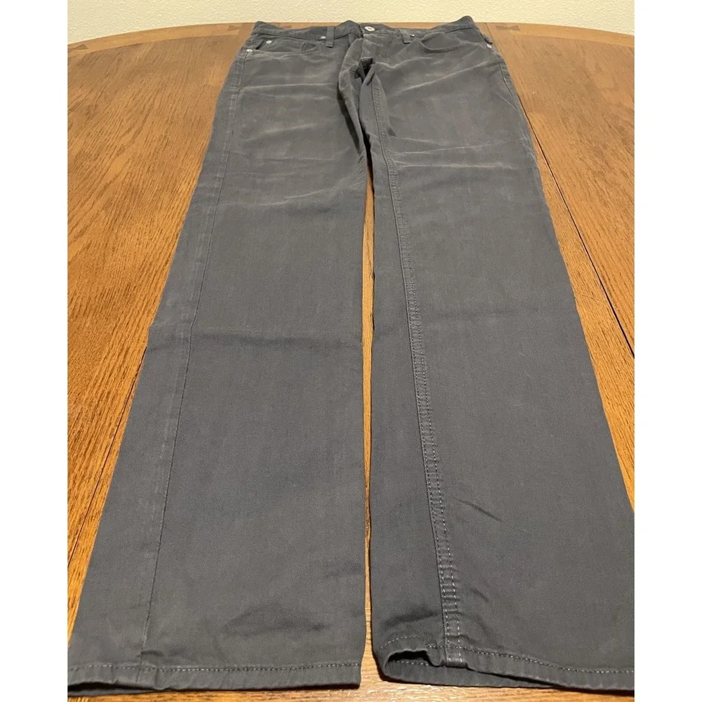 Hudson Sartor Slouchy‎ Skinny Jeans Men's 32x34 Blue Button Fly Solid Cotton